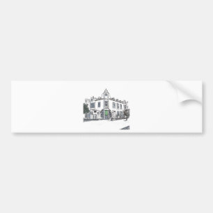 Straße der Altstadt Autoaufkleber