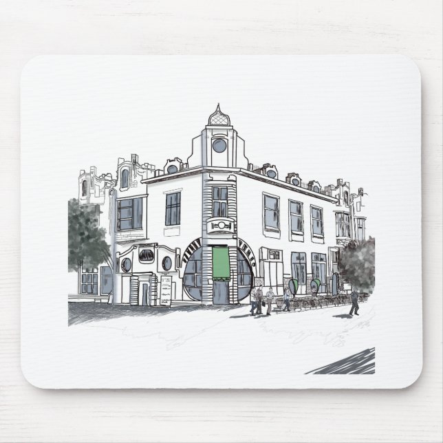 Straße der Altstadt Mousepad (Vorne)