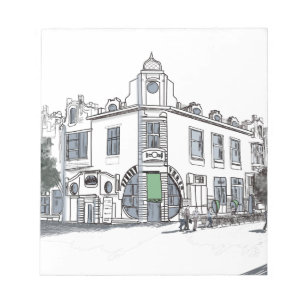 Straße der Altstadt Notizblock