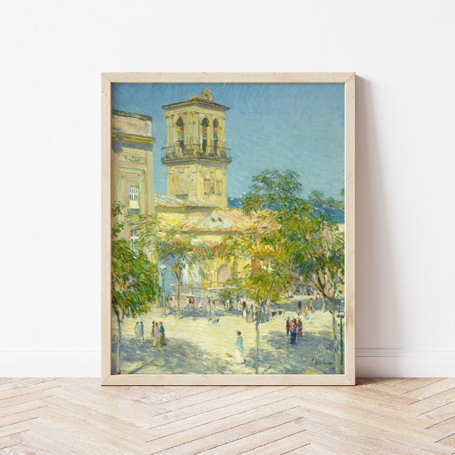 Straße des großen Kapitäns | Childe Hassam Poster (Von Creator hochgeladen)