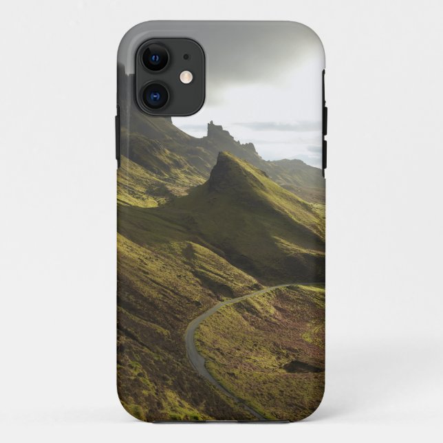 Straße, die die Quiraing, die Insel Skye, Case-Mate iPhone Hülle (Rückseite)
