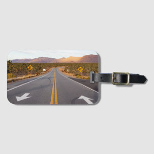 Straße durch den Joshua-Tree-Nationalpark Gepäckanhänger