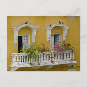 Straße in Cartagena Postkarte