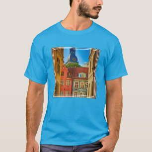 Straße in der Altstadt  Estland T-Shirt