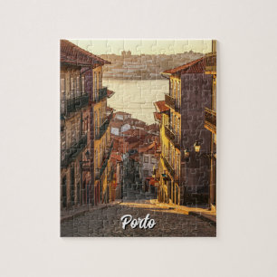 Straße in Porto Portugal Puzzle