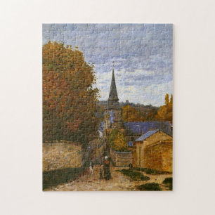 Straße in Sainte-Adresse Monet Fine Art Puzzle