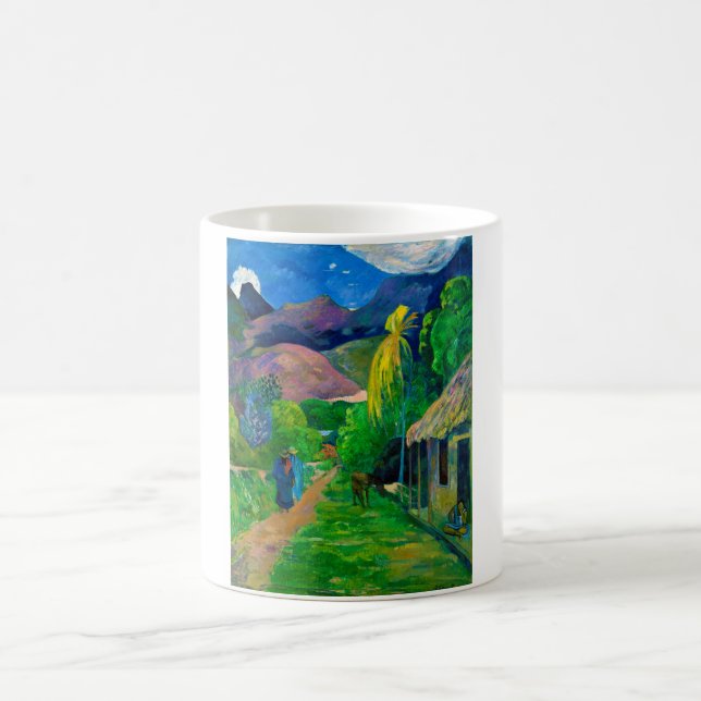 Straße in Tahiti, Gauguin Kaffeetasse (Mittel)