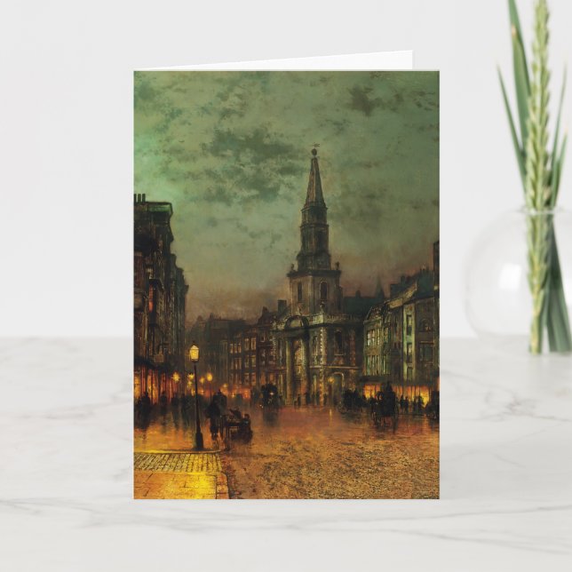 Straße Johns Atkinson Grimshaw- Blackman, London Karte (Vorderseite)