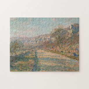 Straße La Roche-Guyon Monet Fine Art Puzzle