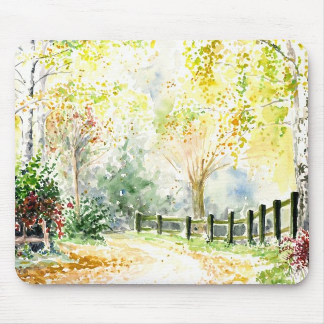 Straße Mousepad (Vorne)