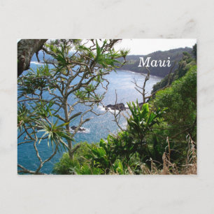 Straße nach Hana, Maui, Hawaii Postkarte