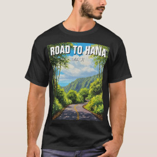 Straße nach Hana Maui Hawaii T-Shirt