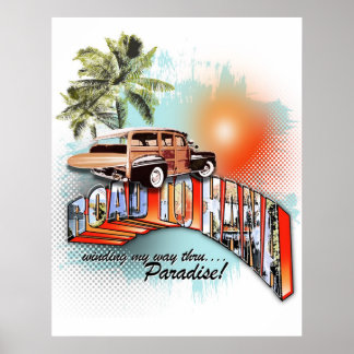 Straße nach Hana Poster