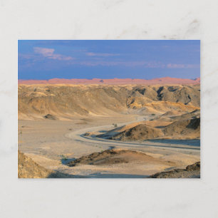 Straße nach Homeb durch die Wüste, Namib-Naukluft Postkarte