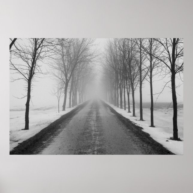 Straße nach Nirgendwo Poster (Vorne)