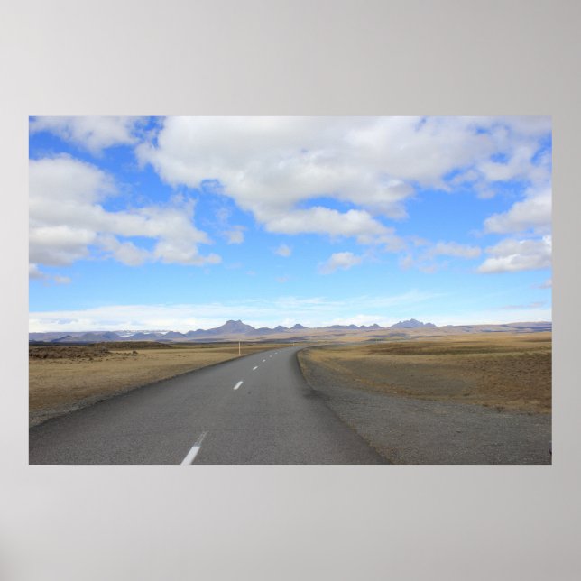 Straße nach Nirgendwo Poster (Vorne)