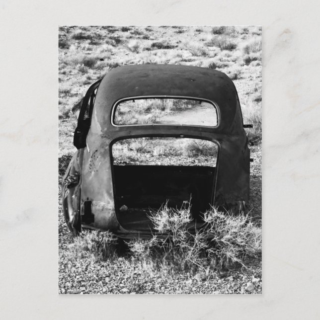 Straße nach Nirgendwo Postkarte (Vorderseite)