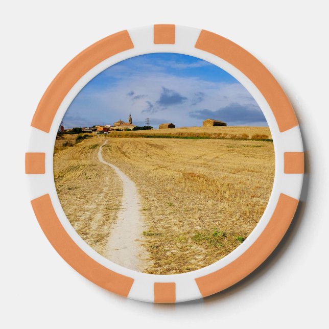 Straße nach Sansol Pokerchips (Vorderseite)