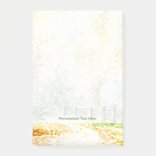 Straße Post-it Klebezettel (Vorderseite)