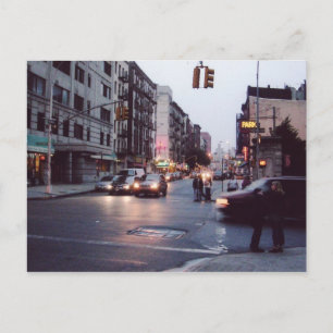Straße Postkarte