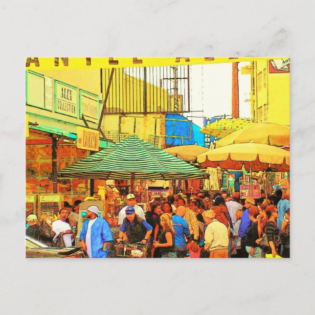 Straße - Postkarte (Vorderseite)