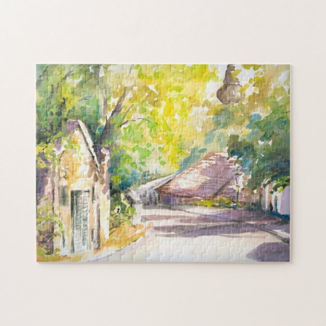 Straße Puzzle (Horizontal)