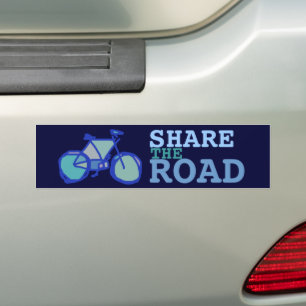 Straße - Radfahren Autoaufkleber
