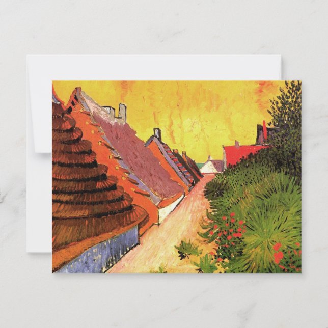 Straße Saintes Maries von Vincent van Gogh (Vorderseite)