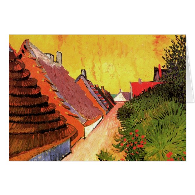 Straße Saintes Maries von Vincent van Gogh (Vorderseite (Horizontal))
