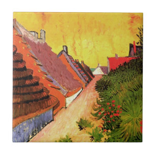 Straße Saintes Maries von Vincent van Gogh Fliese