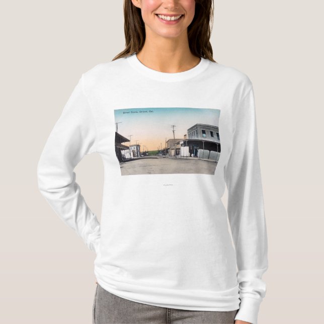 Straße SceneOrland, CA T-Shirt (Vorderseite)