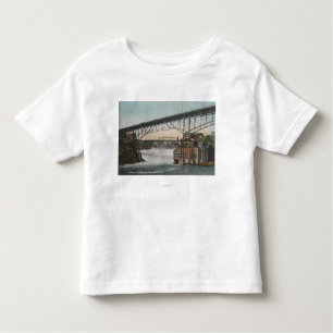 Straße Spokanes, Washington - Monroe- Kleinkind T-shirt