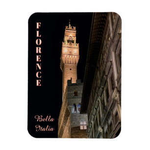 Straße von Florenz Flexibles Foto-Magnet Magnet