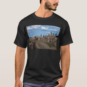 Straße von Fort-Yukon-Dorf T-Shirt