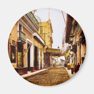 Straße von Havanna Havanna Kuba Magnet