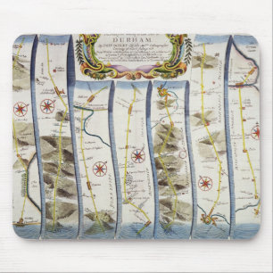 Straße von Whitby nach Durham Mousepad