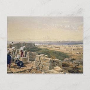 Straße von Yenikale, Platte aus "The Seat of War i Postkarte