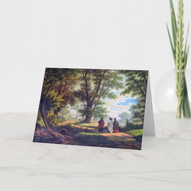 STRASSE ZU EMMAUS KARTE (Vorderseite)