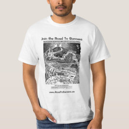 STRASSE ZU ERFOLG berühmtem motivierend T - Shirt