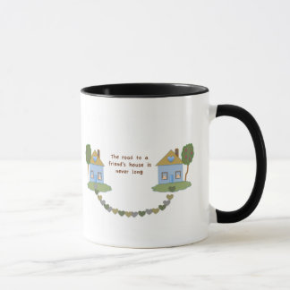 Straße zu Ihrem Freund - Tasse