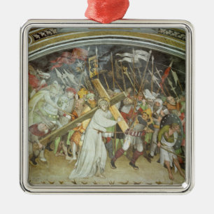 Straße zum Kalvarienberg Ornament Aus Metall