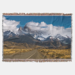 Straße, zum von Fitzroy, Patagonia anzubringen Decke