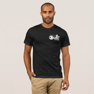 Straße zum Zuhause-Weiß-Logo T-Shirt