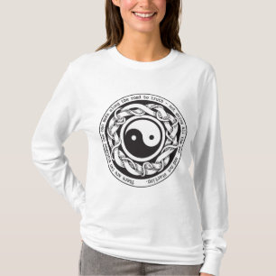 Straße zur Wahrheit Yin Yang T-Shirt