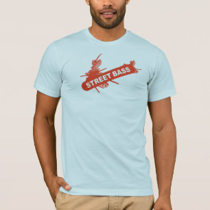 Straßen-Bass-Behälter-T-Shirt T-Shirt
