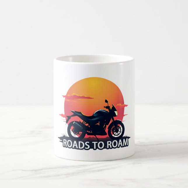 Straßen bis Rom Kaffeetasse (Mittel)