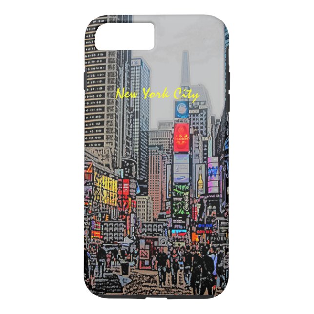 Straßen des iPhone-Case in New York Case-Mate iPhone Hülle (Rückseite)