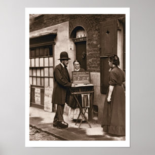 Straßen-Doktor, 1876-77 (woodburytype) Poster