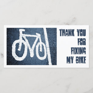 Straßen-Fahrrad - danke