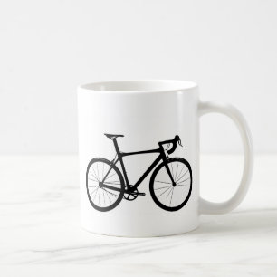 Straßen-Fahrrad-Logo Tasse
